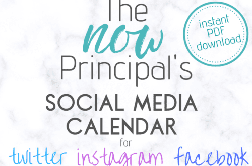 social media calendar for teachers to influencer grow their online following followers website traffic blog teachers pay teachers tpt site pinterest twitter facebook instagram pdf instant digital download optimization profit sales educators bloggers blogging calendar outline guide online social media presence income money principal vice assistant dean engagement engage parents students community increase grow school year