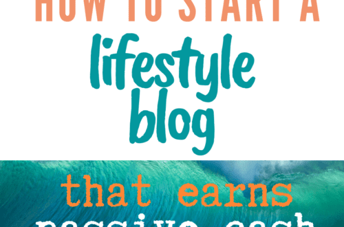 how to start a lifestyle blog passive income writing travel traveler blog