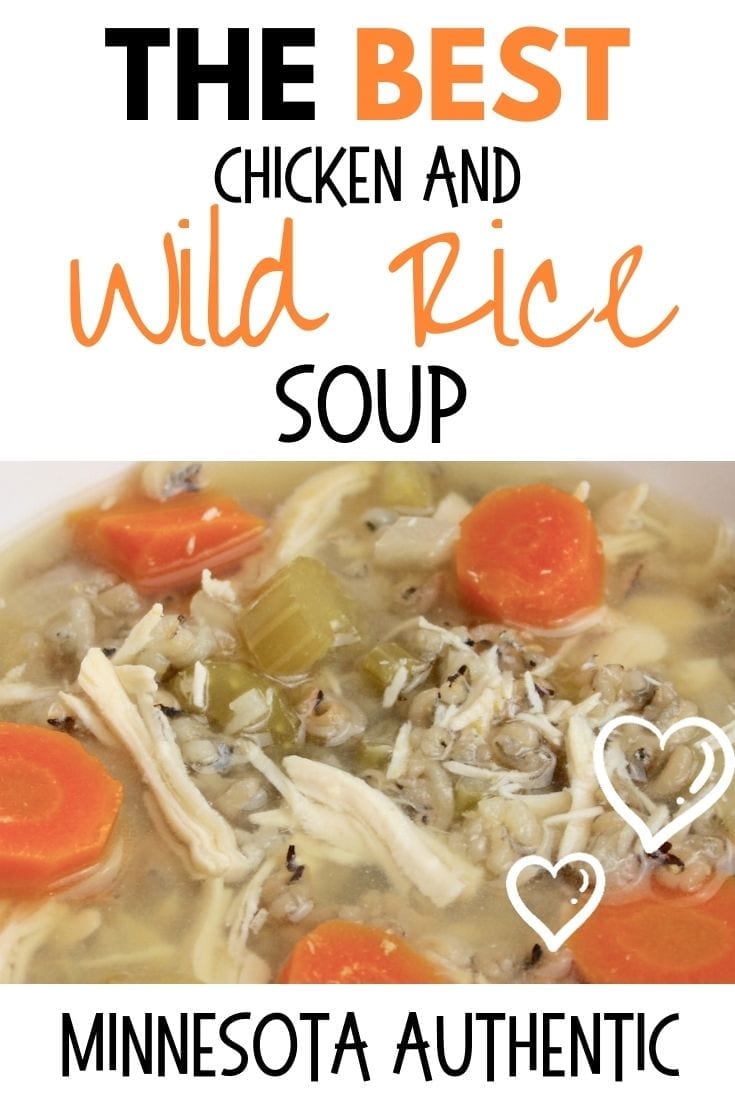 chicken and wild rice soup slow cooker crock pot healthy low fat minnesota fall winter easy recipe food stew cook vegetables hearty natural