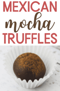 mexican mocha truffles