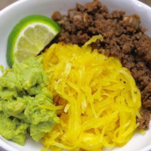 southwest spaghetti squash recipe easy quick kitchen cooking dinner vegetable side dish vegetarian vegan spicy taco olive oil cumin