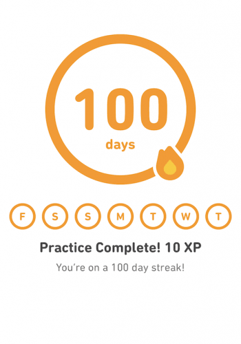 100 days!